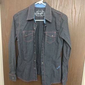 Retro Wrangler Pearl Snap